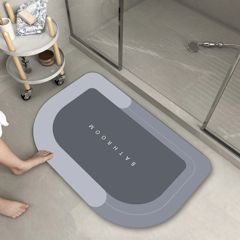Bathroom Absorbent And Quick-drying Floor Mat null