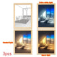 Illuminated Picture LED Decorative Light Painting Bedside Picture Style Creative Modern Simulate Sunshine Drawing Night Light Gift null
