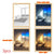 Illuminated Picture LED Decorative Light Painting Bedside Picture Style Creative Modern Simulate Sunshine Drawing Night Light Gift null