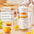 Multifunctional Wireless Electric Juicer Steel Orange Lemon Blender USB Portable Mini Fruit Squeezer Pressure Juicer Kitchen null