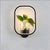 Decorative wall lamp on background wall null