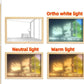 Illuminated Picture LED Decorative Light Painting Bedside Picture Style Creative Modern Simulate Sunshine Drawing Night Light Gift null
