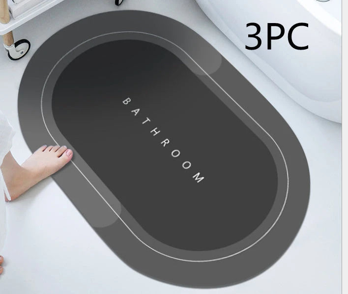 Bathroom Absorbent And Quick-drying Floor Mat null