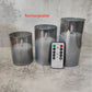 Electroplated Glass LED Electronic Candle Lights Wholesale Rechargeable null