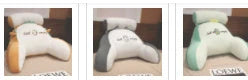 Sofa Fluffy Cushion Luncheon Pillow Triangle Reading Cushion Bedside Soft Large Backrest Lumbar Cushion Office Chair Cushion null