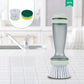 Pot Brush Dish Brush Dish Scrub Brush With Soap Dispenser For Dishes Kitchen Sink Pot Pan null