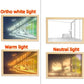 Illuminated Picture LED Decorative Light Painting Bedside Picture Style Creative Modern Simulate Sunshine Drawing Night Light Gift null