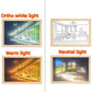 Illuminated Picture LED Decorative Light Painting Bedside Picture Style Creative Modern Simulate Sunshine Drawing Night Light Gift null