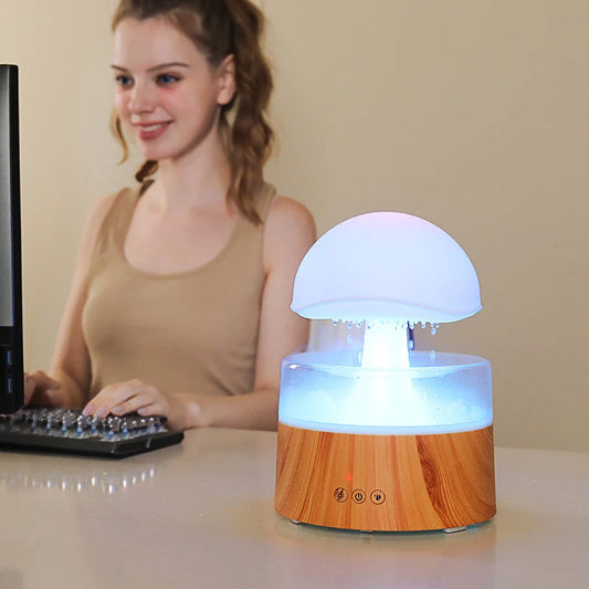 New Rain Cloud Humidifier Aromatherapy Machine Air Humidifier Ultrasonic Aroma Diffuser null