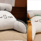 Sofa Fluffy Cushion Luncheon Pillow Triangle Reading Cushion Bedside Soft Large Backrest Lumbar Cushion Office Chair Cushion null