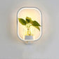 Decorative wall lamp on background wall null