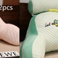 Sofa Fluffy Cushion Luncheon Pillow Triangle Reading Cushion Bedside Soft Large Backrest Lumbar Cushion Office Chair Cushion null