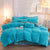 Luxury Thick Fleece Duvet Cover Queen King Winter Warm Bed Quilt Cover Pillowcase Fluffy Plush Shaggy Bedclothes Bedding Set Winter Body Keep Warm null