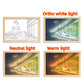 Illuminated Picture LED Decorative Light Painting Bedside Picture Style Creative Modern Simulate Sunshine Drawing Night Light Gift null