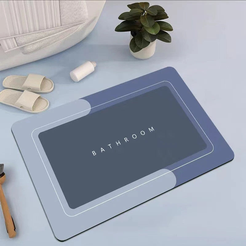 Bathroom Absorbent And Quick-drying Floor Mat null