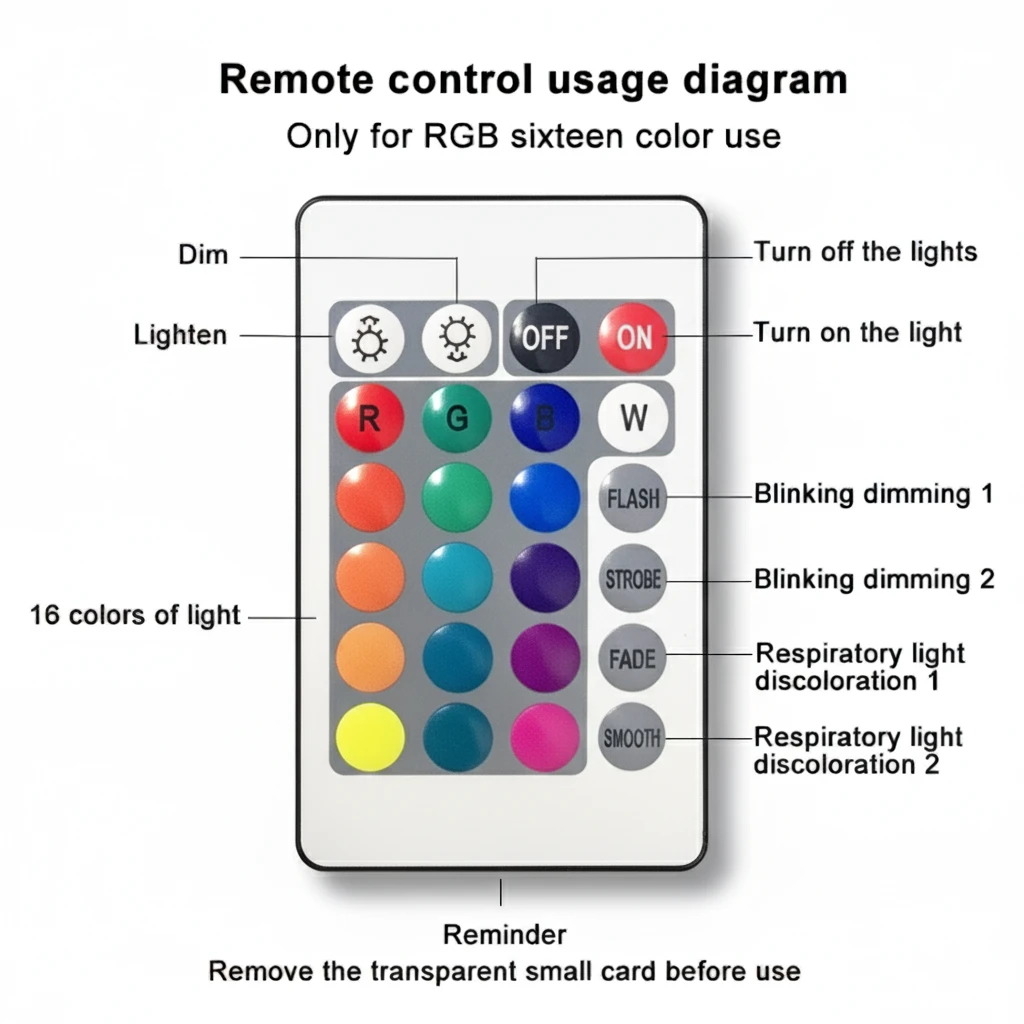 Dynamic Rotating Water Ripple Projector Night Light 3/16 Colors Flame Crystal Lamp for Living Room Study Bedroom Rotating Light Trendy Home Improvements