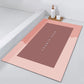 Bathroom Absorbent And Quick-drying Floor Mat null