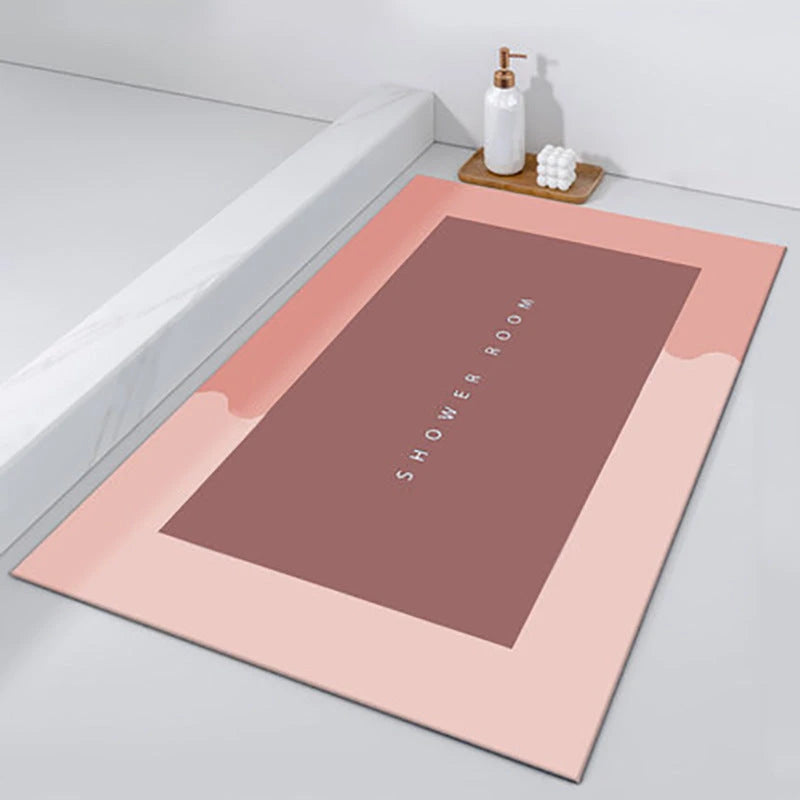 Bathroom Absorbent And Quick-drying Floor Mat null