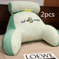 Sofa Fluffy Cushion Luncheon Pillow Triangle Reading Cushion Bedside Soft Large Backrest Lumbar Cushion Office Chair Cushion null