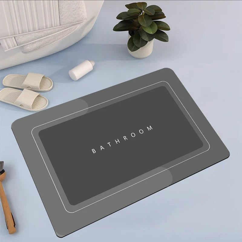 Bathroom Absorbent And Quick-drying Floor Mat null
