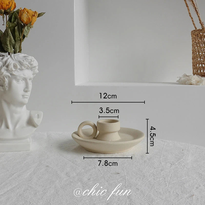 Simplicity Ceramic Vase Dry Flower Arrangement Home Decoration Ornament Living Room Display Art Vases null