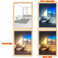 Illuminated Picture LED Decorative Light Painting Bedside Picture Style Creative Modern Simulate Sunshine Drawing Night Light Gift null
