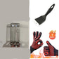 Rolling Grilling Basket Metal BBQ Barbecue Basket Net Portable Outdoor Camping Barbecue Rack Kitchen Gadgets null