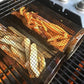 Rolling Grilling Basket Metal BBQ Barbecue Basket Net Portable Outdoor Camping Barbecue Rack Kitchen Gadgets null
