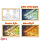 Illuminated Picture LED Decorative Light Painting Bedside Picture Style Creative Modern Simulate Sunshine Drawing Night Light Gift null