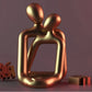 Heartwarming Loving Couple Resin Statue - A Timeless Modern Home Decor Accent For Bookshelves, Office Desks, And Nightstands Valentine's Day Gift null
