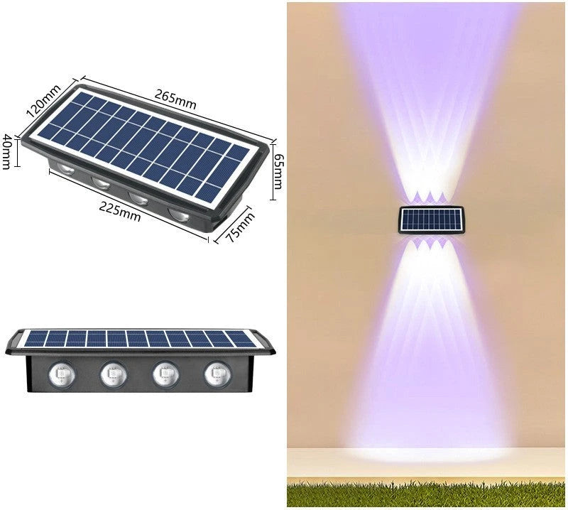 Solar Outdoor Wall Lights Waterproofing null