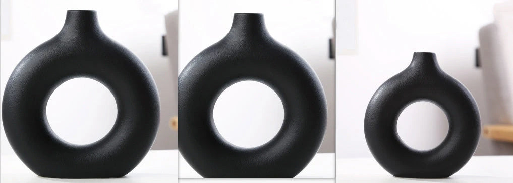 New Style Biscuit Vase Frosted Particle Flower Arranging Device null
