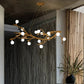 Restaurant Chandelier Decorative Tree Branch Lights Zen Japanese Wabi-sabi Wind Lamps null