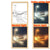 Illuminated Picture LED Decorative Light Painting Bedside Picture Style Creative Modern Simulate Sunshine Drawing Night Light Gift null