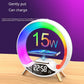 O Light Three In One Wireless Charging Multifunctional Bluetooth Speaker Night Light null