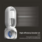 Summer Water Cooled Spray Mist Electric Fan USB Rechargeable Portable Wireless Air Humidifier Bladeless Ventilator Table Fan null