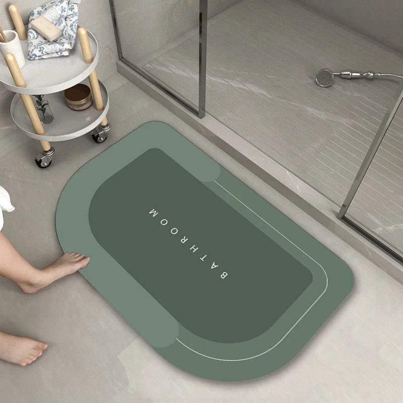 Bathroom Absorbent And Quick-drying Floor Mat null