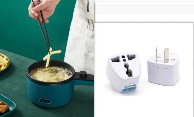 Mini Kitchen Electric Pot Multifunctional Home Electric Cooking Pot Intelligent Noodle Cooking Pot null