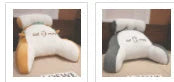 Sofa Fluffy Cushion Luncheon Pillow Triangle Reading Cushion Bedside Soft Large Backrest Lumbar Cushion Office Chair Cushion null