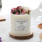 Dried Flowers Decor Romantic Candles null
