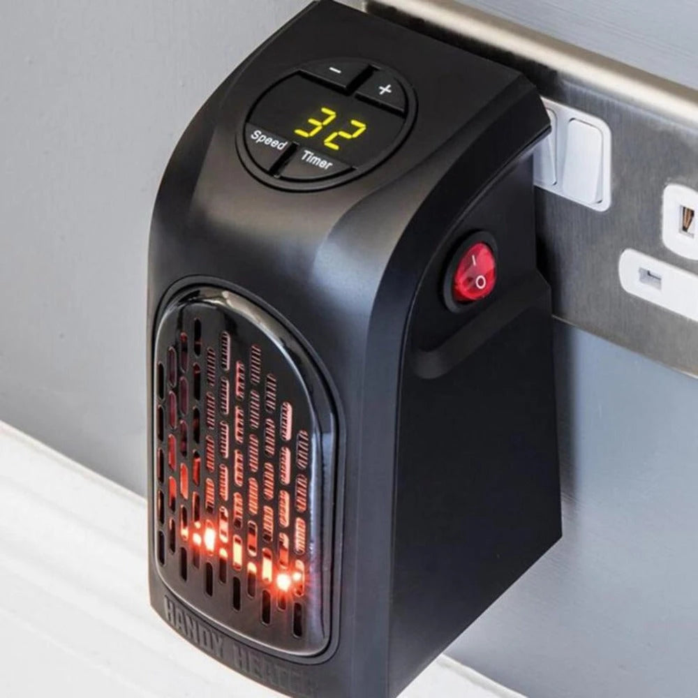 Winter Air Heater Fan Heater Electric Home Heaters Mini Room Air Wall Heater Ceramic Heating Warmer Fan For Home Office Camping Trendy Home Improvements